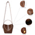 Leather Bucket Bag