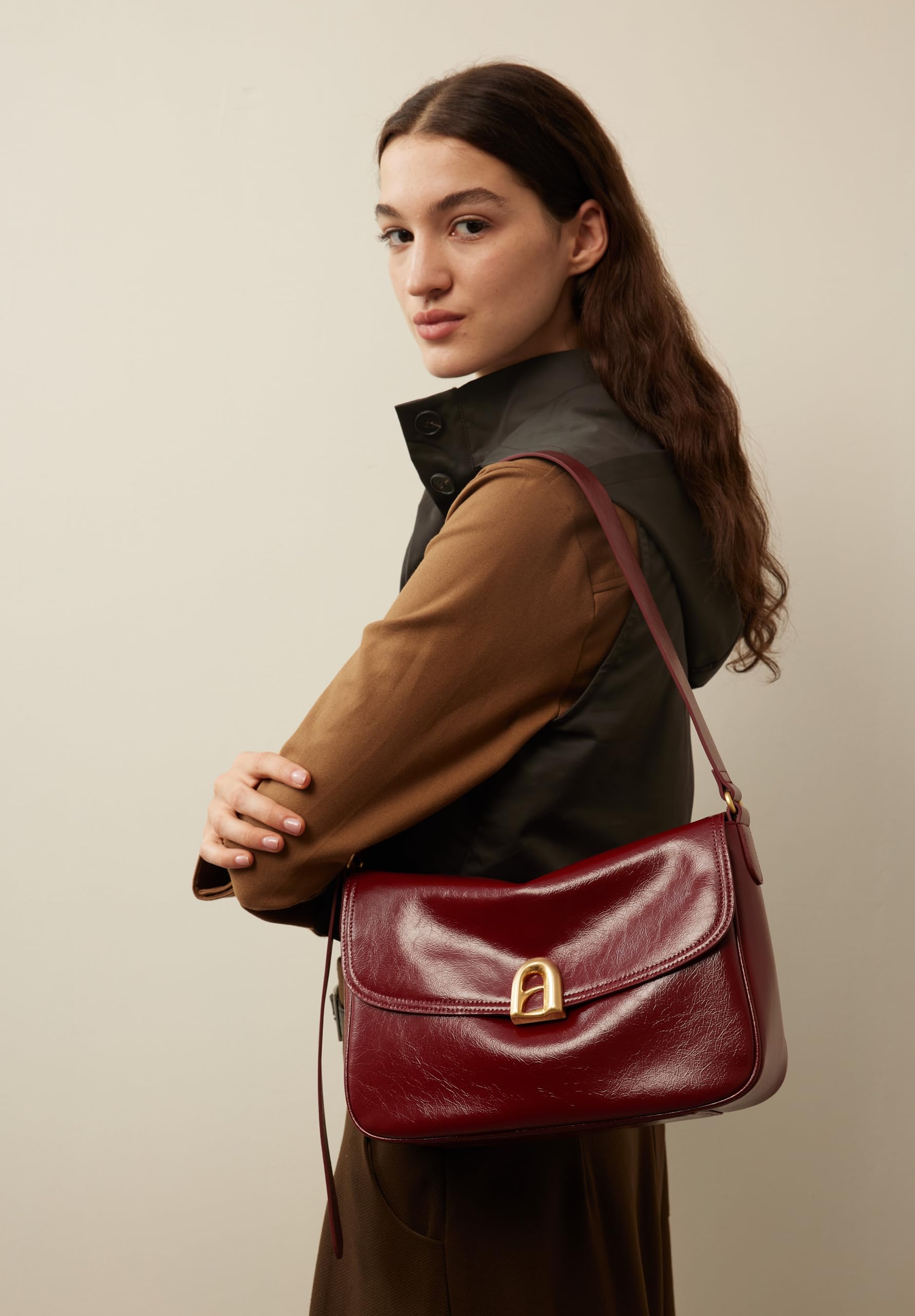 Leather Satchel Bag