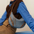 blue hobo bag