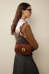 brown shoulder purse