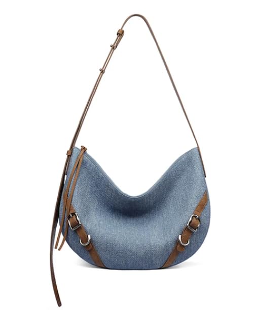 denim hobo bag