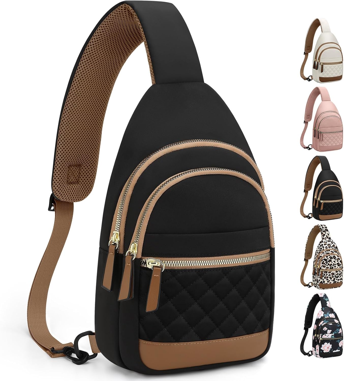 Belt Bag for Women and Men, Fashionable Fanny Pack Waist Pack front view